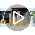 FOCUSLINE 16 oz Clear Plastic Cups - 100 Pack Disposable Tumblers for Parties