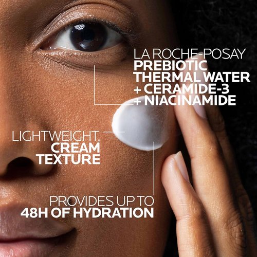 La Roche-Posay Toleriane Double Repair Face Moisturizer - Oil-Free Daily Cream with Ceramide & Niacinamide | Pack of 2