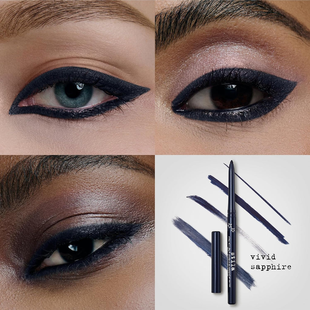 Stila Stay All Day® Waterproof Gel Eyeliner - Long-Wear, Smudge-Proof Pencil for Tightlining & Smoky Eyes | 12-Hour Fade-Resistant
