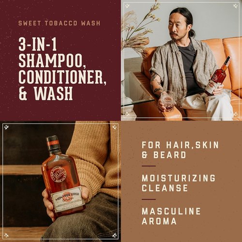 18.21 Man Made 3-in-1 Body Wash | Original Four-Scent Variety Pack for All Hair & Skin Types