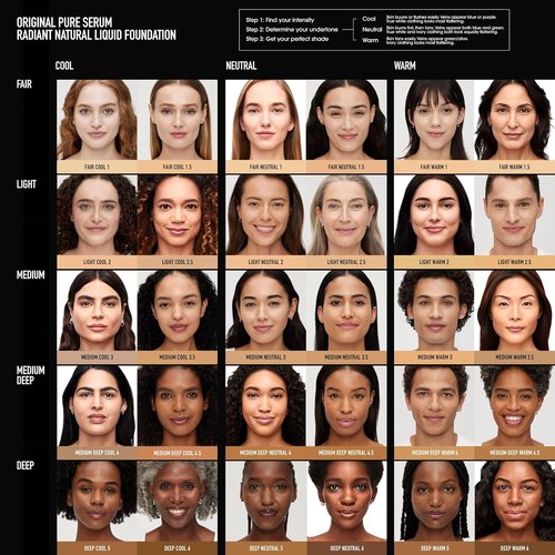 bareMinerals Original Liquid Foundation - Radiant Hydrating Serum with SPF 20 | Lightweight Medium Coverage, Dewy Finish