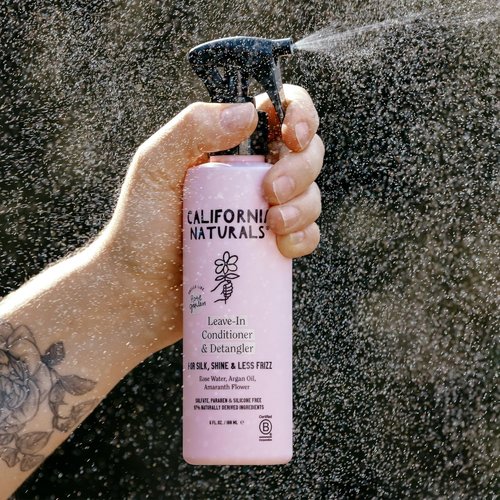 California Naturals Leave-In Conditioner - Coconut Milk Hair Detangler | Vegan, Paraben & Sulfate Free, 6 fl oz