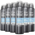 Dove Men + Care Antiperspirant Deodorant Spray, 6 Pack, 48H Protection, Long-Lasting Clean Comfort Scent, Soothes & Moisturises Skin, 5 oz. Each