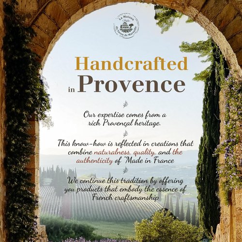Exfoliating Lavender Soap Bars 3xPack – Enriched With Organic Shea Butter - 97% Natural Ingredients - Traditionally Made - French Milled in Provence - Gentle For Skin – 3x8.8 oz - La Maison Du Savon