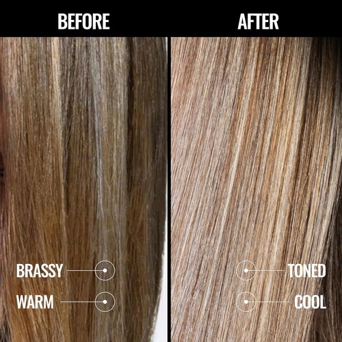 Pravana The Perfect Blonde Purple Toning Shampoo - Neutralizes Brassy Tones | Enhances Shine & Protection | Vegan & Sulfate-Free