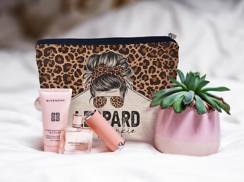 Ayxvt Retro Western Cowgirl Leopard Country Girl Sunglasses Cosmetic Bag Decorative Women's Makeup Bag Zipper Pouch Travel Toiletry,Gifts for Women Western Teen Girls Cowgirls