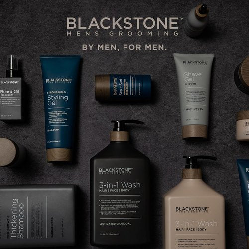 Blackstone Men's Grooming Deodorant - Aluminum-Free, Long-Lasting Odor Protection | Sandalwood (2.82 oz)