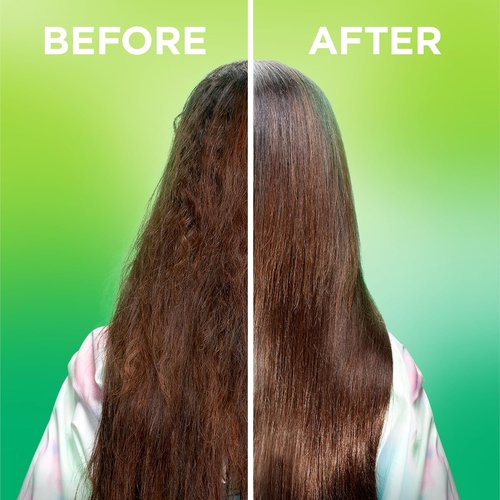 Garnier Fructis Sleek & Shine 10-in-1 Treatment - Plant Keratin for Frizzy Hair, 8.1 Fl Oz