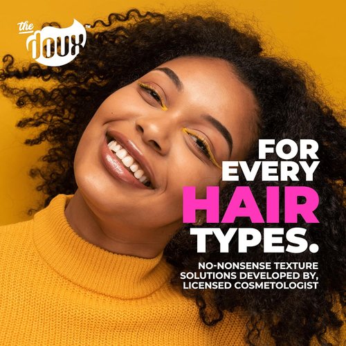 Doux Curl Cream - Curl Defining Custard with Honey, Aloe & Keratin for Frizz Control | 8 oz