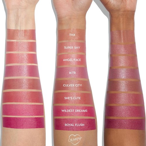 ColourPop Weightless Liquid Blush - Hydrating Cheek Color with Hyaluronic Acid - Glowy Finish in Super Shy (0.30 oz)