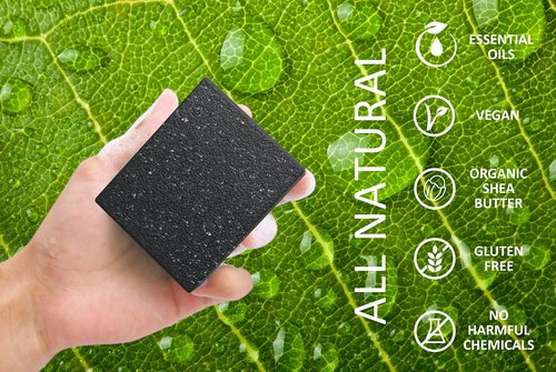 NATURAL AMERICAN ELEMENTS Mens Bar Soap - Masculine Scents, 100% Natural Soap for Men - Essential Oils, Organic Shea Butter - Made in USA, Man Body Wash - 5 oz (6pk)