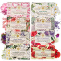 Wavertree & London Assorted Floral Elegance Scents Natural Soap Bars (Pack of 8), 7oz Moisturizing Triple Milled Soap Bars Enriched with Shea Butter and Pure Plant Oils | All Body & Bath Soap