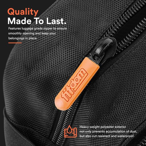 Fitdom Tactical Toiletry Bag - Versatile Dopp Kit for Men | Ideal for Travel & Grooming Essentials