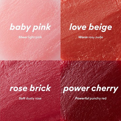 innisfree Dewy Tint Lip Balm with Hyaluronic Acid & Ceramides, Korean Hydrating Tinted Balm, Baby Pink Shade