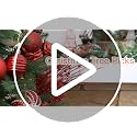 Artificial Glitter Berry Picks Set of 16 - Green Christmas Decorations