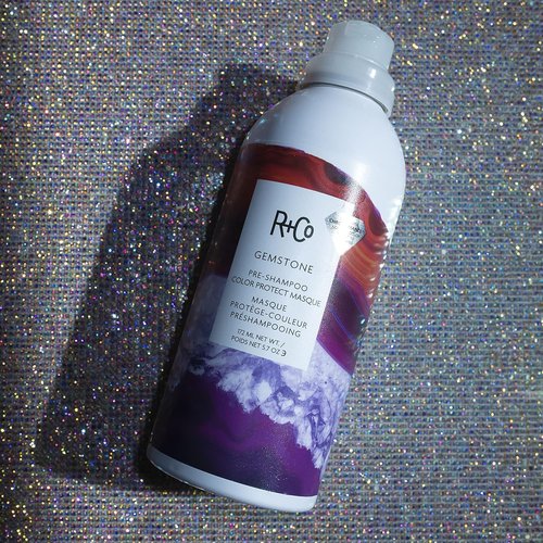 R+Co Gemstone Pre-Shampoo Color Protect Masque - Preserve Vibrant Hair Color & Hydration | Vegan & Cruelty-Free | 5.75 Oz