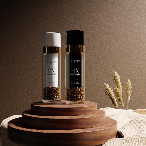 Le Pois FIX Night Cream - Plant-Based Moisturizer for All Skin Types | Fragrance-Free Anti-Aging Hydration