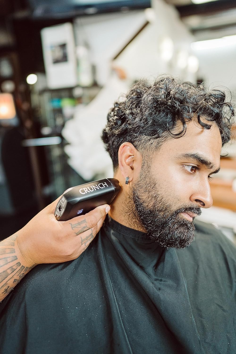 Supreme Trimmer 2-in-1 T-Shaper & Crunch Foil Shaver | Electric Razor & Beard Trimmer Kit - Gold