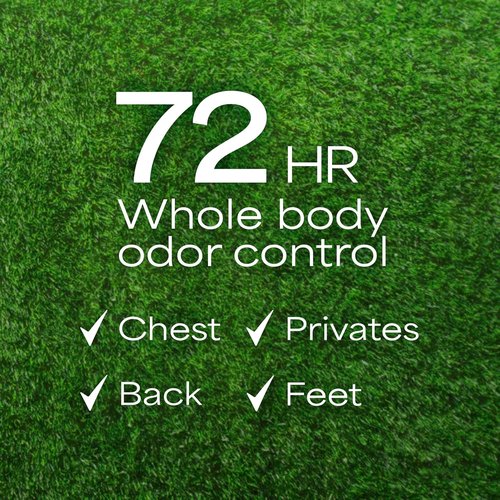 Degree Men Whole Body Deodorant - Cool Rush Scent | Aluminum-Free 72H Odor Protection, 2.9 oz