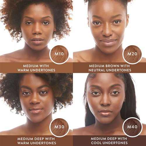 Mented Cosmetics Stick Foundation Make Up, Concealer & Contour Stick for Medium Deep Skin, Cream Foundation for Black Women Makeup, Vegan and Cruelty Free, M30