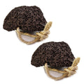Natural Elephant Pumice Stone for Feet | Volcanic Lava Rock Callus Remover & Foot Scrubber | Pack of 2
