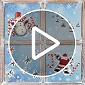 Winter Christmas Window Cling Stickers - 57 PCS Holiday Decor for Glass & Mirrors