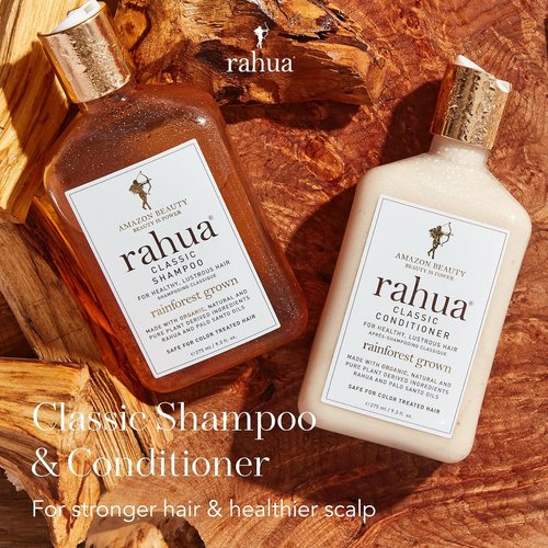 Rahua Classic Conditioner - Organic Formula for Healthy Scalp & Hair | 9.3 Fl Oz, Color Safe, Palo Santo Scent