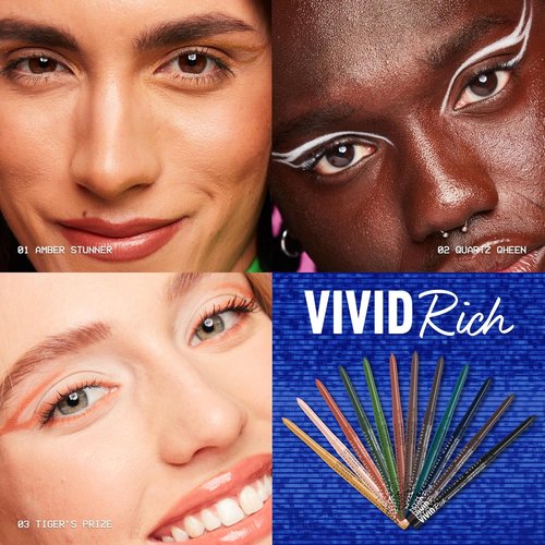 NYX PROFESSIONAL MAKEUP Mechanical Eye Pencil - Vivid Aquamarine Dream Creamy Retractable Eyeliner