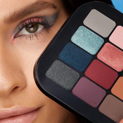 KIKO Milano Eyeshadow Palette - 12 Sophisticated, Blendable Colors for Stunning Looks