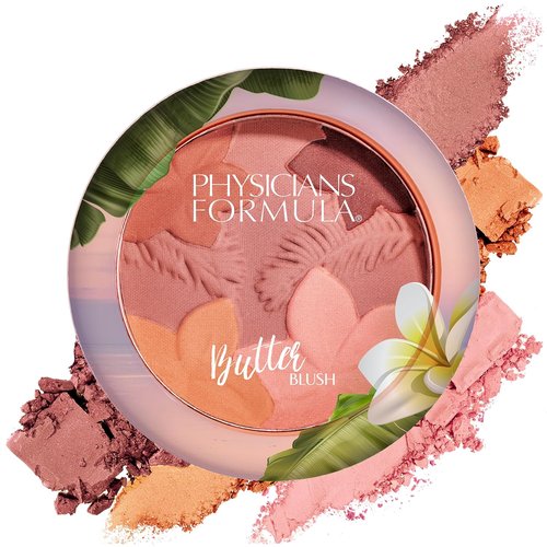 Physicians Formula Matte Monoi Butter Blush - Mauvy Mattes, Dermatologist Tested Makeup Powder