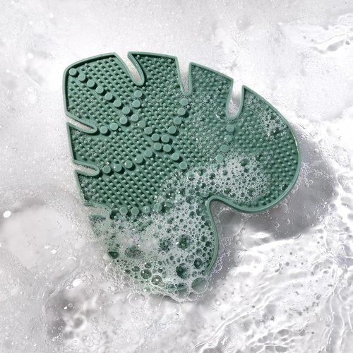 EcoTools Makeup Brush Cleansing Pad - Deep Cleaning Silicone Mat with Suction Cup | Easy to Clean, 1 Count