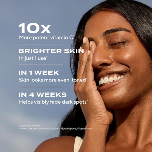 Murad Superactive Brightening Moisturizer SPF 50 - Hydrating Vitamin C Facial Sunscreen with Lipid-Boosting Technology