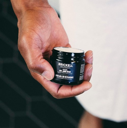 Brickell Men's Anti-Aging Cream Set - Natural & Organic Day and Night Skincare Routine