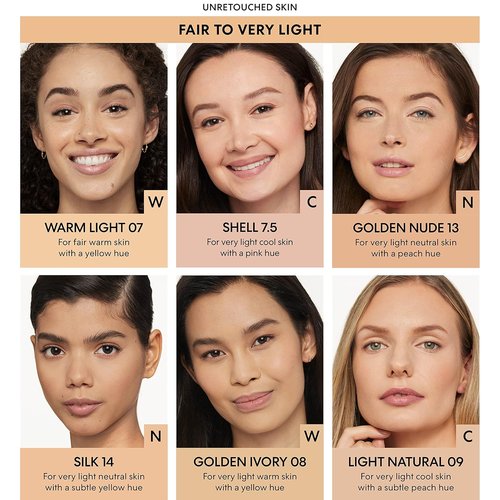 bareMinerals Barepro Liquid Foundation - Full Coverage SPF 20, Breathable Makeup, Natural Matte Finish