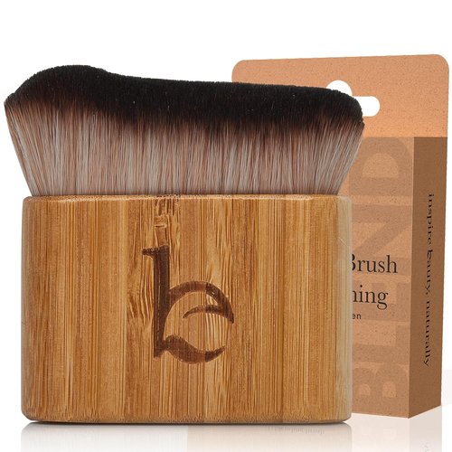 Ultra Soft Self Tanner Brush - Kabuki Applicator for Streak-Free Sunless Tan | Easy to Clean & Durable