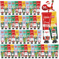 50 Pack Christmas Hand Cream Gifts Set, Bulk Hand Lotion for Party Favors, Moisturizing Mini Hand Lotion , Travel Size Hand Cream for Dry Skin, Ideal Christmas Gifts for Women, Coworkers, Teachers