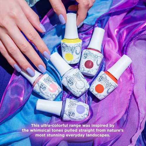 Gelish Spring Now & Zen Collection - TPO-Free Long-Lasting Soak Off Spring Gel Nail Polish. Vibrant Color, Professional Quality, High Shine, Chip-Resistant Formula (Hugs And Blisses)