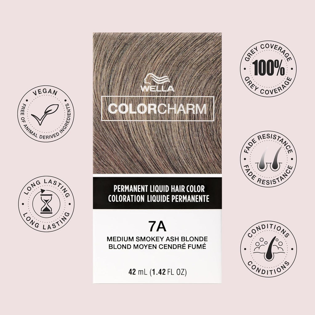 WELLA Color Charm Permanent Hair Color - Natural Light Blonde for Full Gray Coverage
