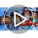 6.5FT Inflatable Santa Surfing Christmas Decoration with LED Lights - Outdoor Holiday Yard Lawn Decor