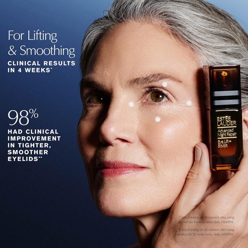 Estée Lauder Advanced Night Repair Eye Cream - Lift & Sculpt with 2HA Volume Filler, 0.5 Fl Oz