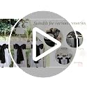 Black Satin Table Runners 20 Pack 12x108 Inch - Elegant Home & Wedding Decor