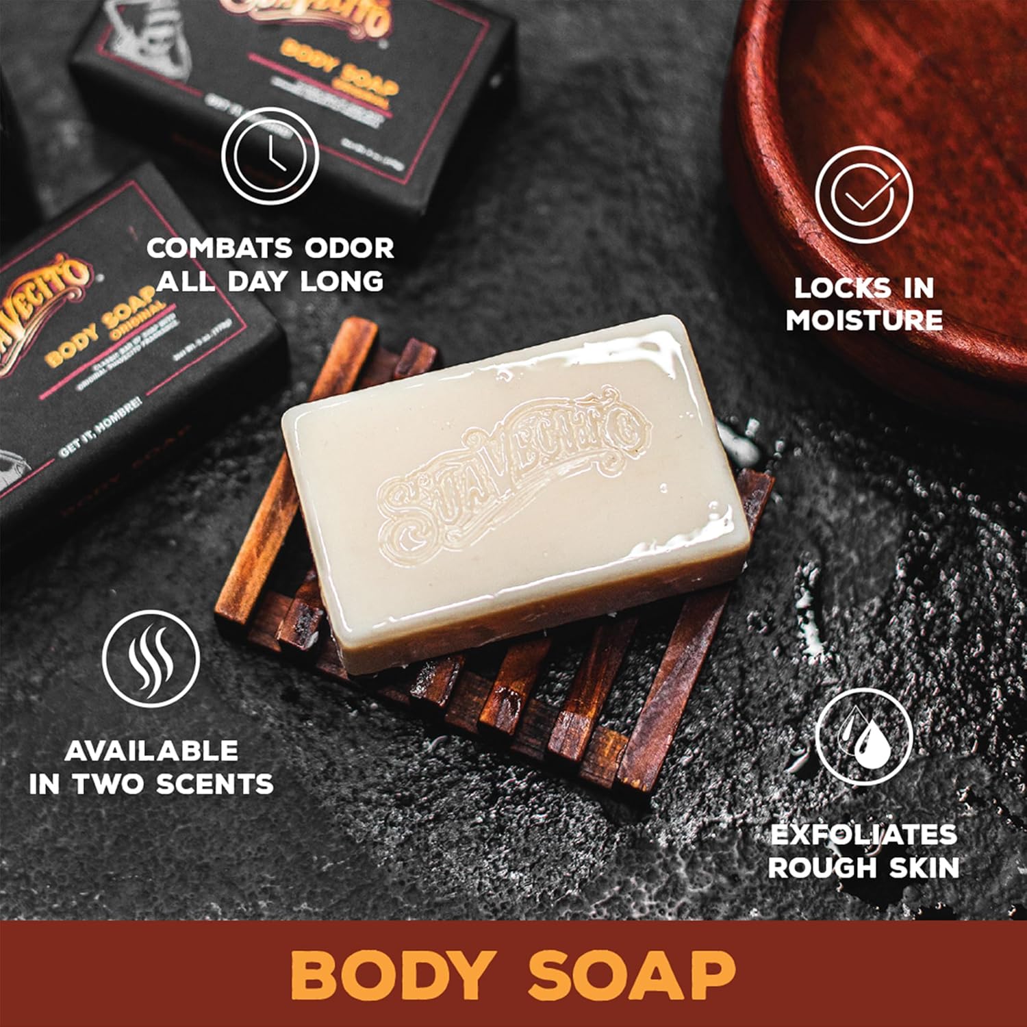 Suavecito Pomade Essentials Bundle - Signature Scent Hair Styling Pomade, Aluminum-Free Deodorant & Moisturizing Body Soap