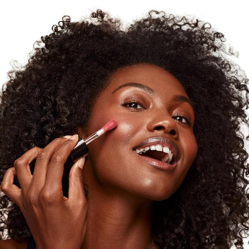 Saie Dew Liquid Blush - Hydrating Cream Blush Stick for a Natural Flush | Buildable & Blendable Formula - Cutie (.40 oz)