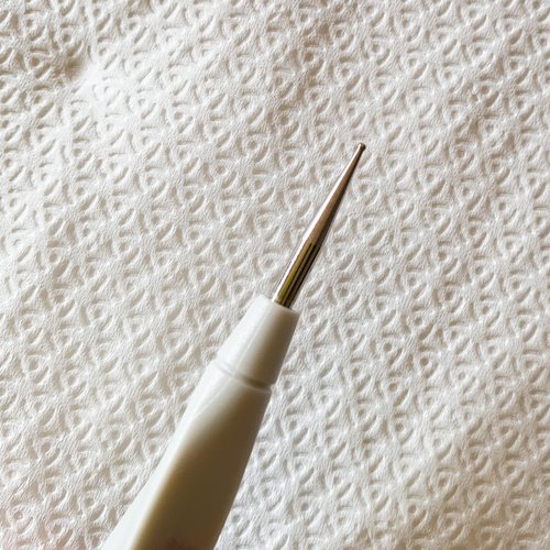 Happy Dotting Company Fine Stylus - dotting tool embossing stylus - Achieve immaculate dots with ease! Precision dotting perfection - double ended 0.5/1.0 mm