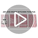 Pink Ghost Halloween Kitchen Towels Set of 4 - 18x26 Microfiber Dish Towels, Quick Dry