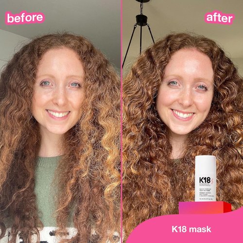 K18 Leave-In Hair Mask - Patented Formula for Lasting Repair of Dry, Frizzy, Damaged Hair | 4-Minute Recovery