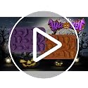 Halloween Silicone Mold 2PCS - Skull Pumpkin Bat Ghost Witch Hat Shapes for Chocolate Candy Gummy
