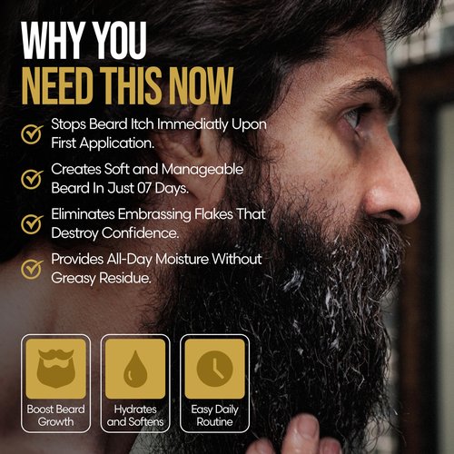 The Beard Struggle Beard Growth Kit for Men includes Beard Balm, Beard Oil, Beard Wash, & Beard Conditioner - Silver Collection - Viking Storm