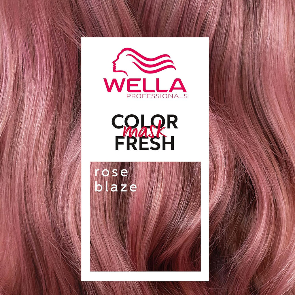 Wella Color Fresh Mask - Color-Depositing Hair Mask for Vibrant, Refreshed Color | Vegan Avocado Oil | 5 Fl Oz