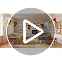 Pre Strung Bat Banner - 5 Cartoon Party Decorations for Celebrations